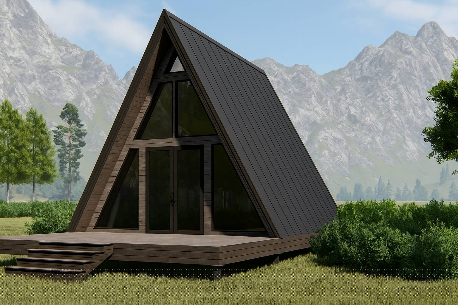 A-Frame family — exterior concept